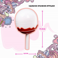 Кукла-сюрприз в леденце на палочке - Фото 3