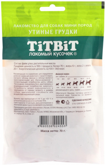 Лакомство для собак мини пород