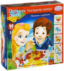 Конструктор-мозаика «Папины дети. Животные» - Фото 1