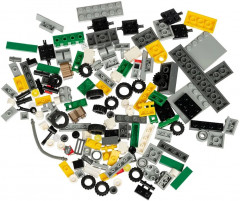 Конструктор «Тягач с платформой и бульдозер» - Фото 1