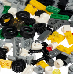 Конструктор «Тягач с платформой и бульдозер» - Фото 4