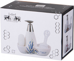 Дозатор для моющего средства с губкой и щеткой - Фото 2