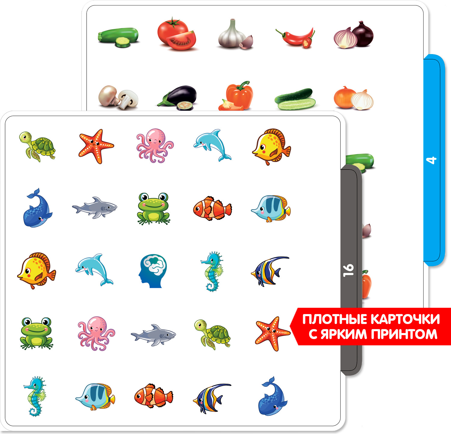 Игра настольная «Найди пару» | Обучающие игры | Bondibon | Фото 6