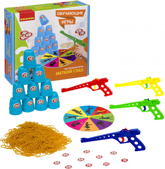 Игра настольная «Меткий глаз»