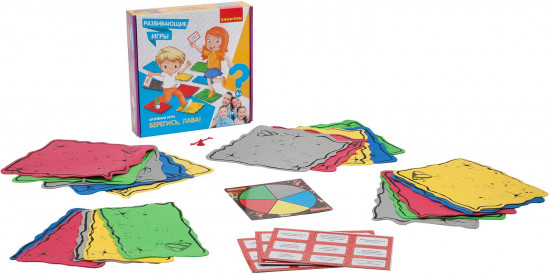 Игра «Берегись, лава»