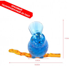 Пазл 3D «Птичка» - Фото 9