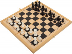 Набор настольных игр «Шашки, шахматы, нарды» - Фото 3