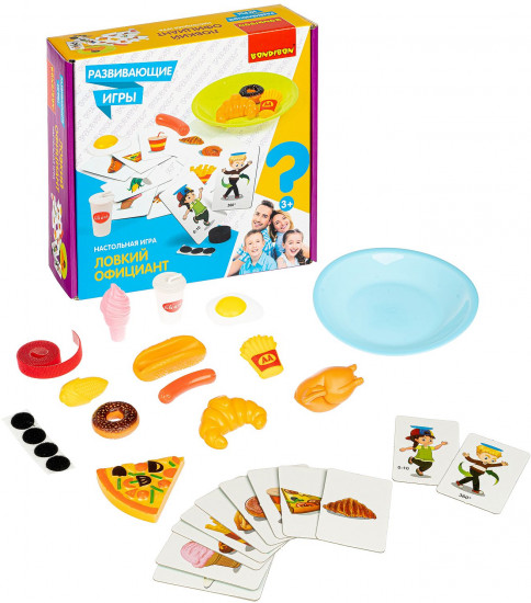 Игра «Ловкий официант»