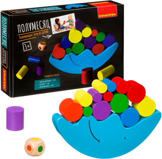 Игра развивающая «Полумесяц»