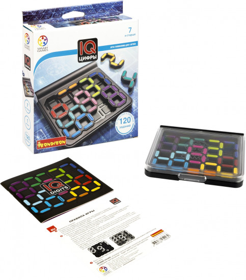 Игра настольная «IQ-цифры»