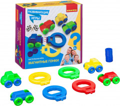 Игра настольная «Магнитные гонки» - Фото 2