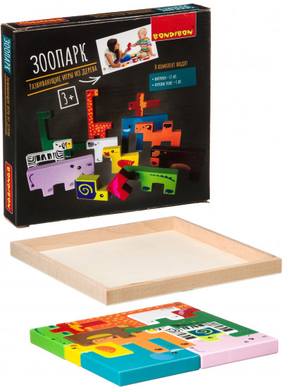 Игра развивающая «Зоопарк»