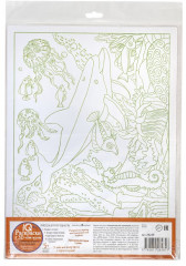 IQ Раскраски 3D контур. Набор 7 макси. Разноцветный микс - Фото 1