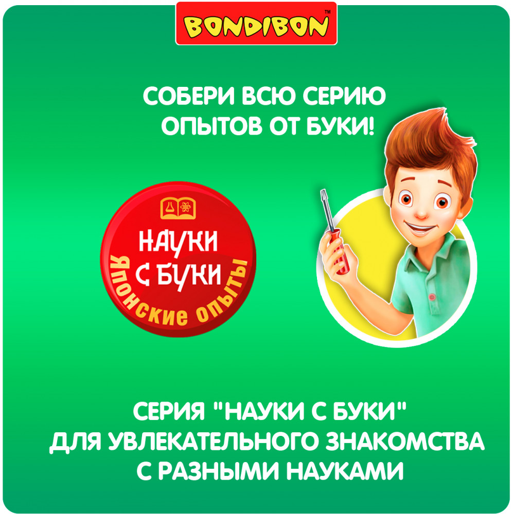 Набор для опытов «Модель глаза» | Японские опыты Науки с Буки | Bondibon | Фото 10