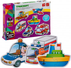 Набор пазлов «Транспорт» - Фото 1