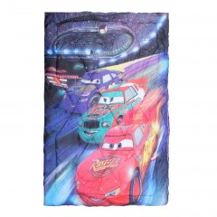 Одеяло панно «Тачки» (1,5 спальное, искусственный лебяжий пух, 140х205 см) - Фото 2