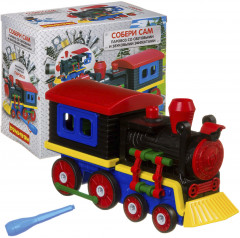 Конструктор «Паровоз» - Фото 1