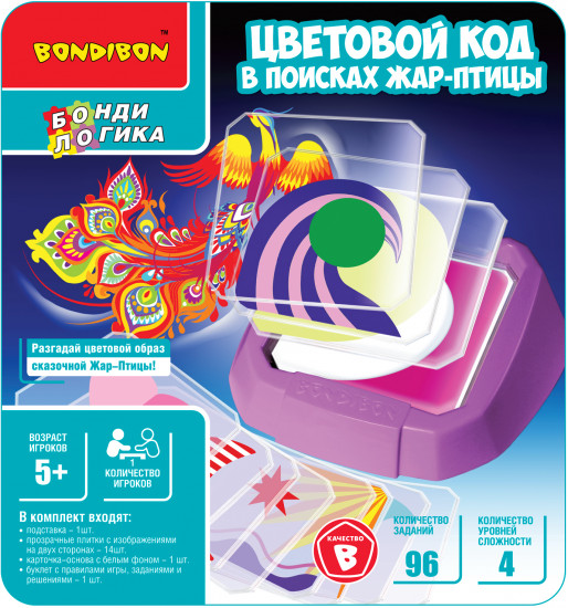 Игра настольная «Цветовой код. В поисках жар-птицы»