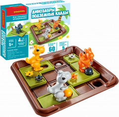Игра-головоломка «Динозавры. Подземные клады» - Фото 1