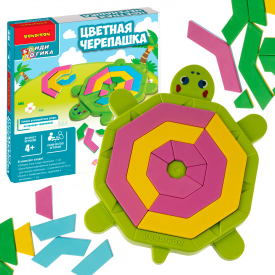 Игра настольная «Цветная черепашка»