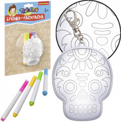 Брелок для раскрашивания «Череп» - Фото 1