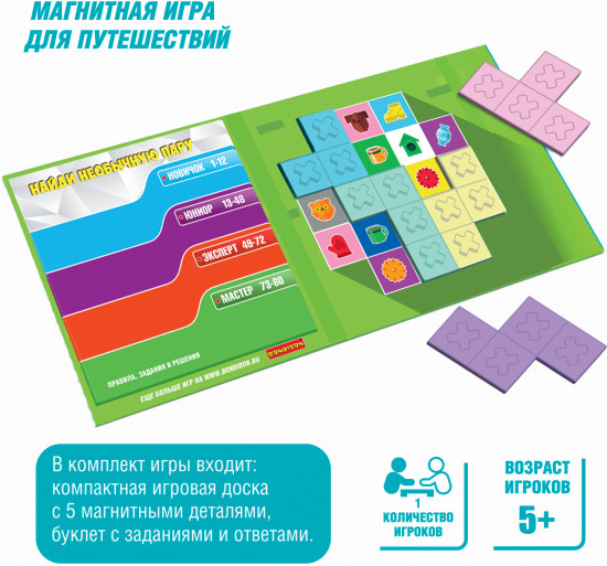 Игра магнитная «Найди необычную пару»