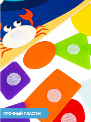 Игра настольная на липучках «Геометрические аппликации» - Фото 3