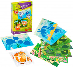 Игра настольная на липучках «Чей малыш?» - Фото 2