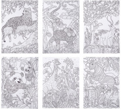 Раскраска-антистресс «Животные» - Фото 1