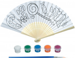 Набор для творчества «Веер-раскраска. Сладости» - Фото 2