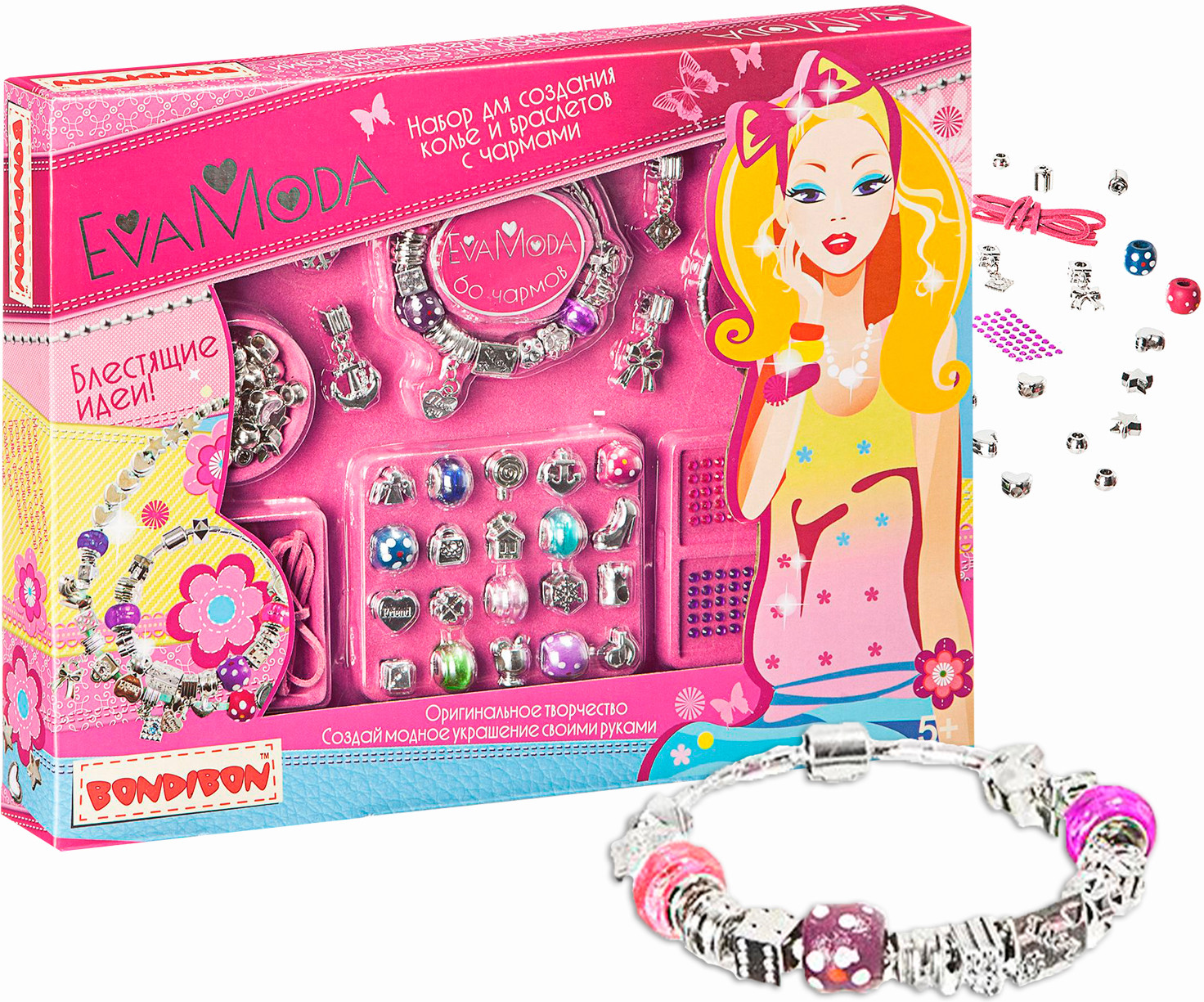 Набор для создания украшений | Eva Moda | Bondibon | Фото 1