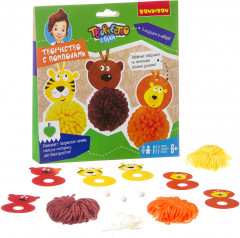 Набор для творчества «Забавные зверушки» - Фото 1