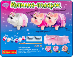 Набор для творчества «Копилка-подарок. Свинья-Распрекрасница» - Фото 4