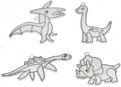 Набор для творчества «Мини-витраж: динозавры» - Фото 1