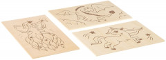 Набор досок для выжигания по дереву «Волшебный мир» - Фото 1