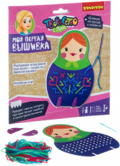 Набор для творчества «Моя первая вышивка. Матрешка» - Фото 1