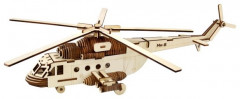 Модель сборная деревянная «Вертолет Ми-2» - Фото 1