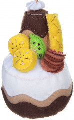 Набор для творчества «Шьем сладости из фетра. Пирожное Банан» - Фото 1