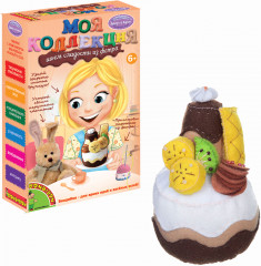 Набор для творчества «Шьем сладости из фетра. Пирожное Банан» - Фото 3