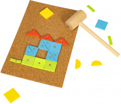 Набор для творчества «Мозаика с гвоздями и молоточком» - Фото 5