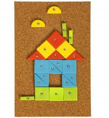 Набор для творчества «Мозаика с гвоздями и молоточком» - Фото 7