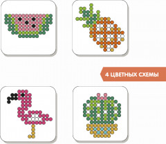 Аквамозаика «Фламинго с фруктами» - Фото 5