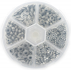 Набор бусин-ронделей - Фото 1