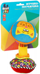 Погремушка-гантелька «Кот» - Фото 1
