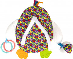 Игрушка-погремушка с прорезывателями «Пингвин» - Фото 3