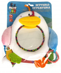 Игрушка-погремушка с прорезывателями «Пингвин» - Фото 4