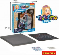 Аппликация пайетками «Лошадь» - Фото 4