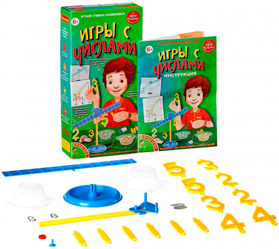 Игра настольная «Игры числами»