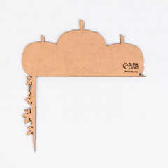 Декор на дверную раму «Тыквы» - Фото 1