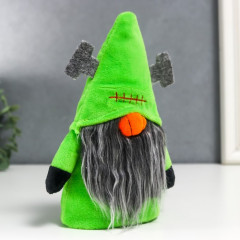 Кукла интерьерная «Гном в костюме на Хэллоуин» - Фото 1